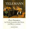 Telemann - viola da gamba - sonate
