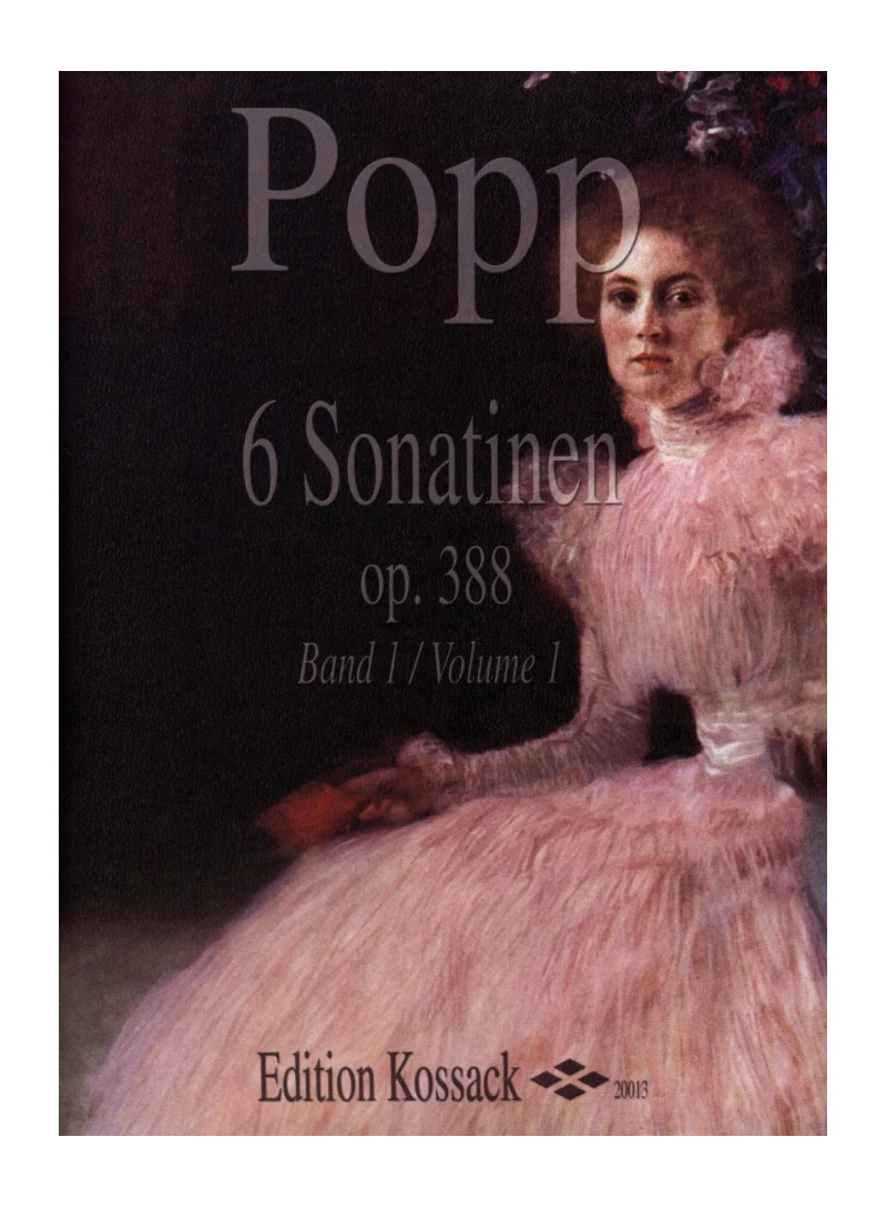 6 Sonatinen op.388 Band 1 (Nr.1-3) - POPP - FLAUTO E PIANO
