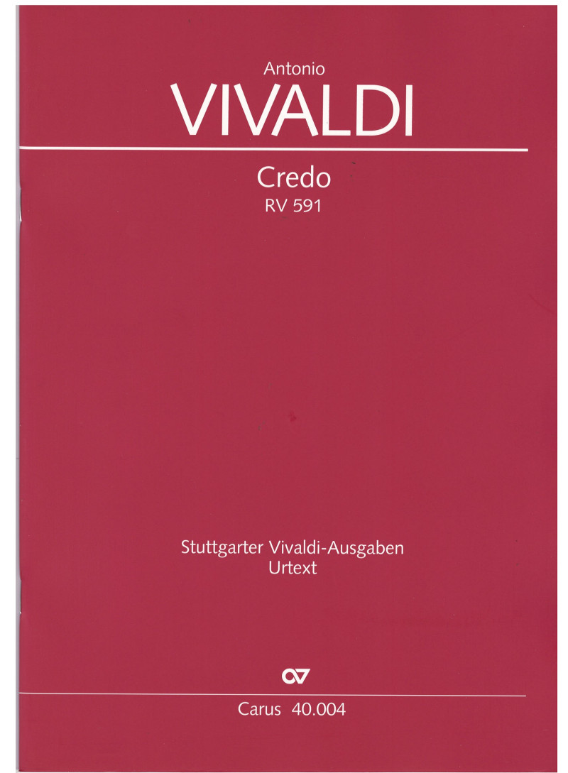 Credo e-Moll RV 591
