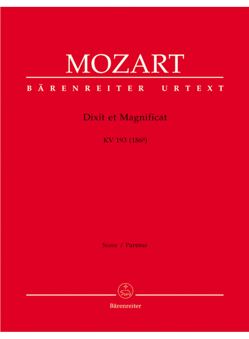 Dixit et Magnificat K. 193 (186g)