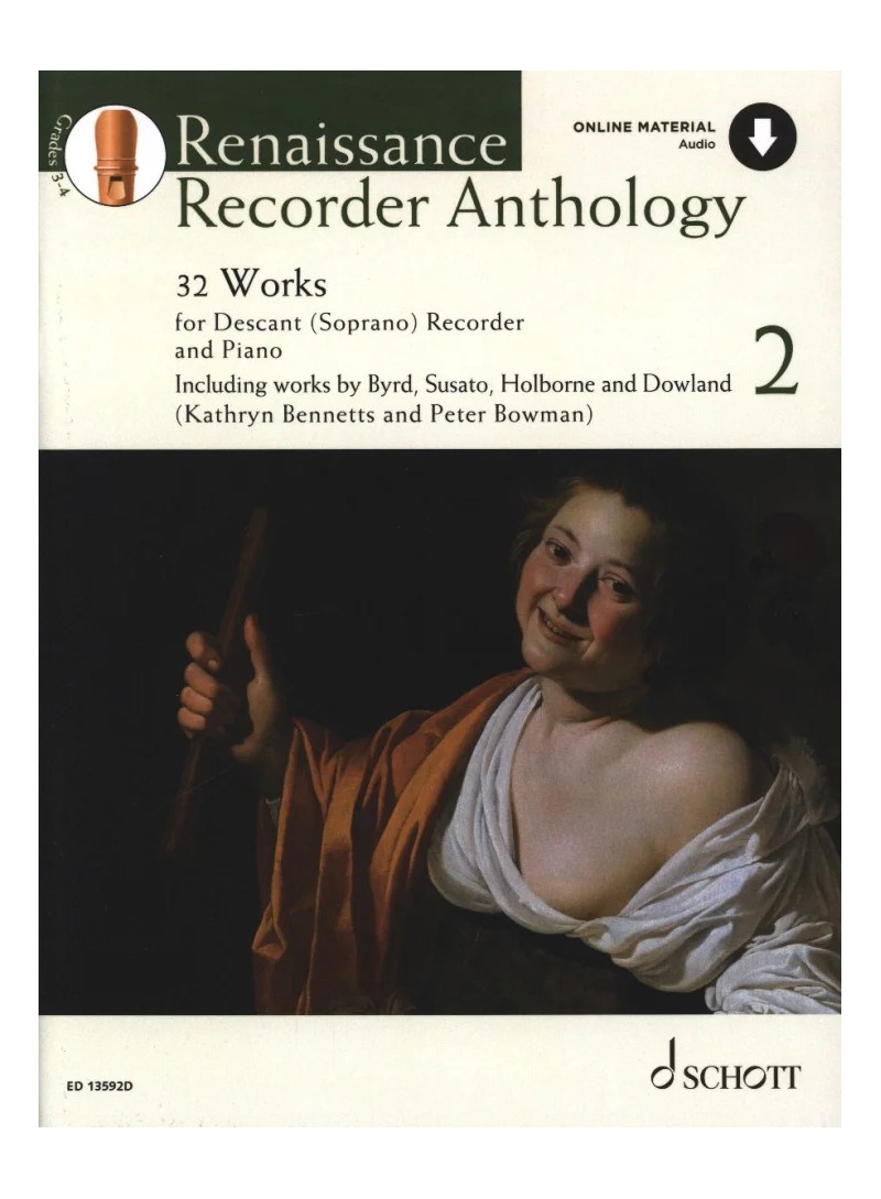 Antologia flauto a becco rinascimento  vol 2 -