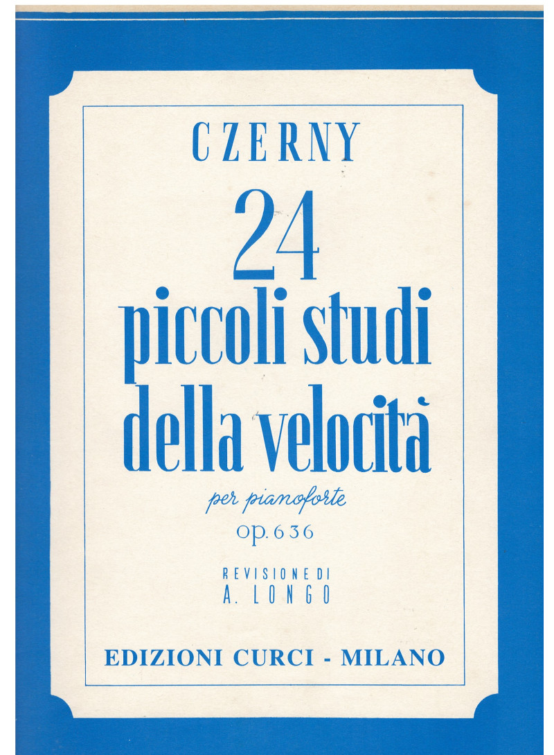 24 studi della piccola velocità op 636