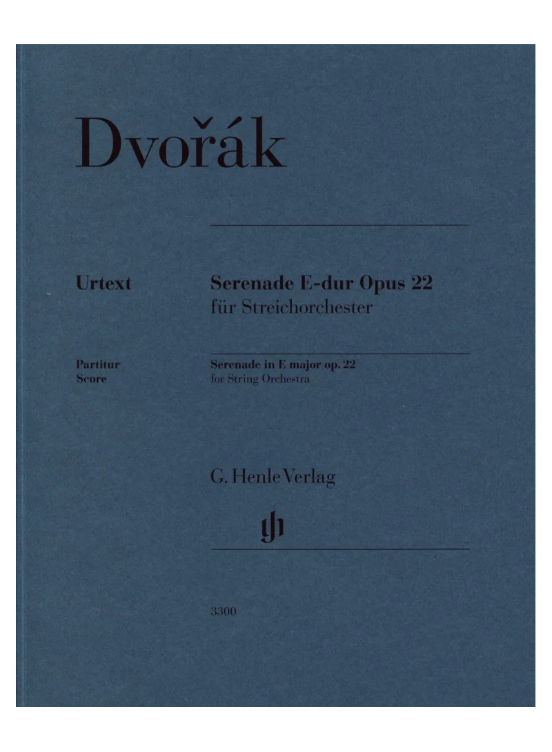 dvorak - serenata - orchestra archi - partitura