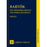 partitura da studio - quartetti Bartok