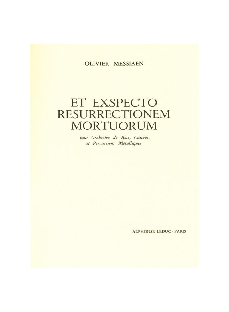 Et exspecto resurrectionem mortuorum