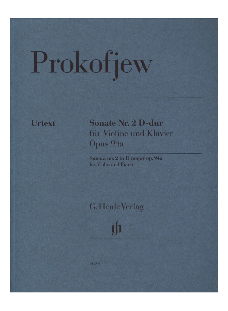 Prokofiev - sonata - pianoforte - Henle