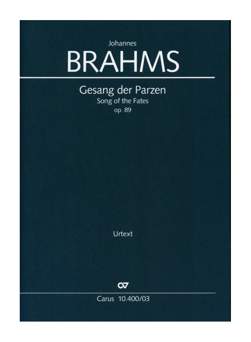 Gesang der Parchen - riduzione canto piano - Brahms