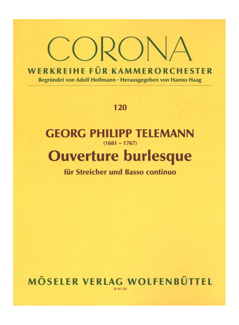 Ouverture burlesque - Telemann - archi e basso continuo