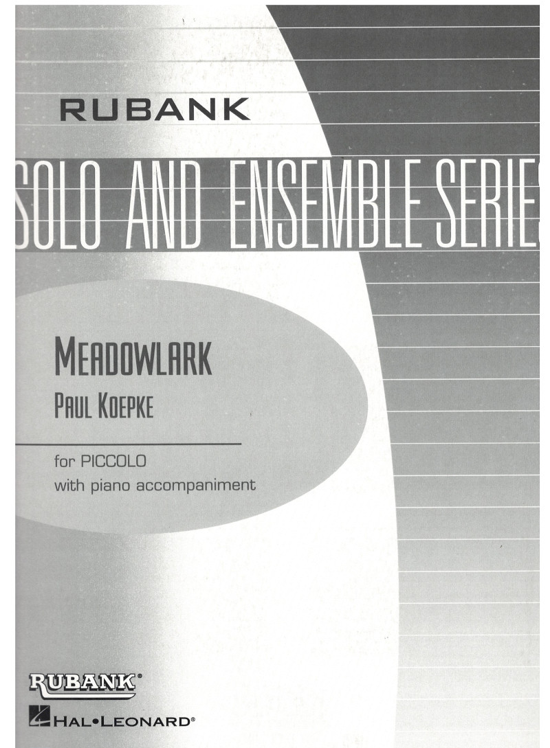 Meadowlark for piccolo e piano acc