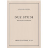 Due studi per violino e pianoforte