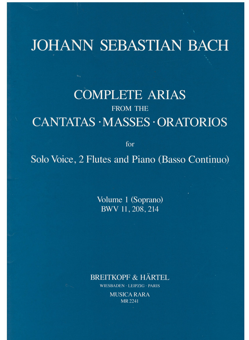 Complete arias vol 1 soprano
