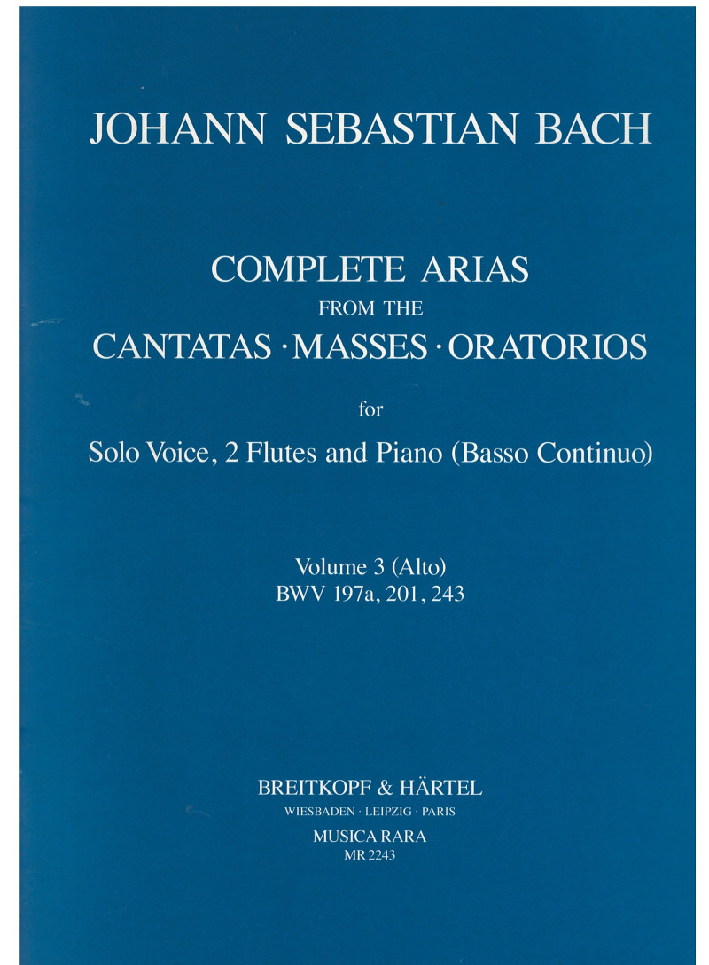 Complete Arias Vol. 3 (Contralto)