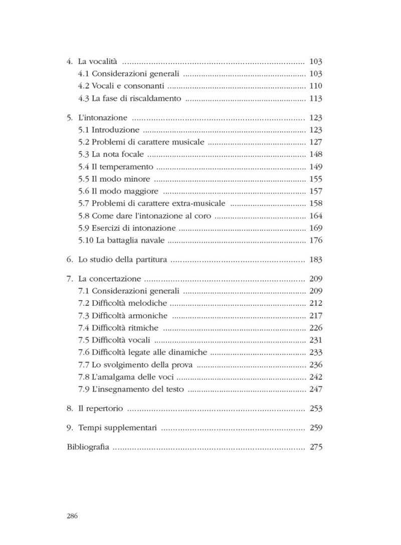 Il direttore di coro