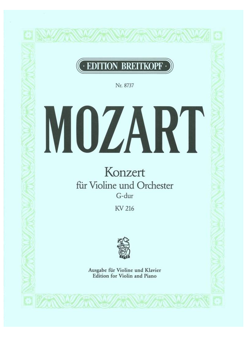 Violin Concerto No. 3 K. 216