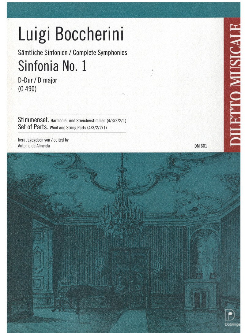 Sinfonia Nr. 1 D-Dur G 490