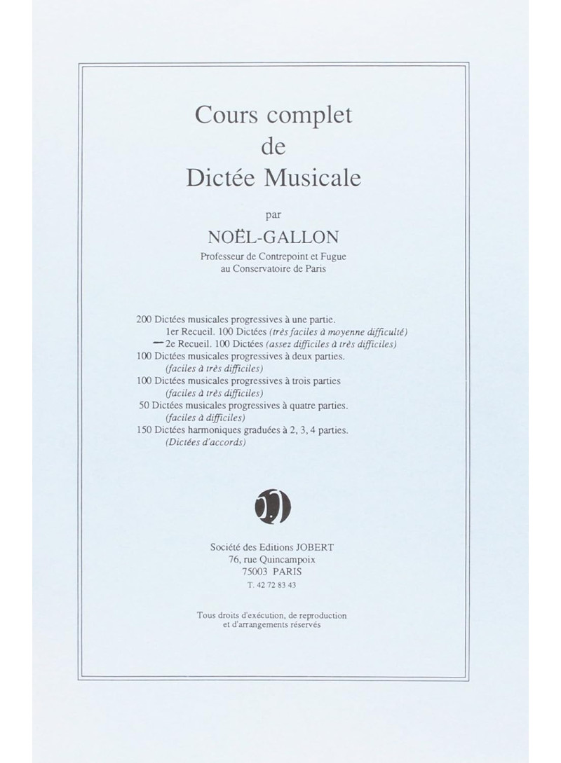 Dictées progressives à 1partie (200) v.2