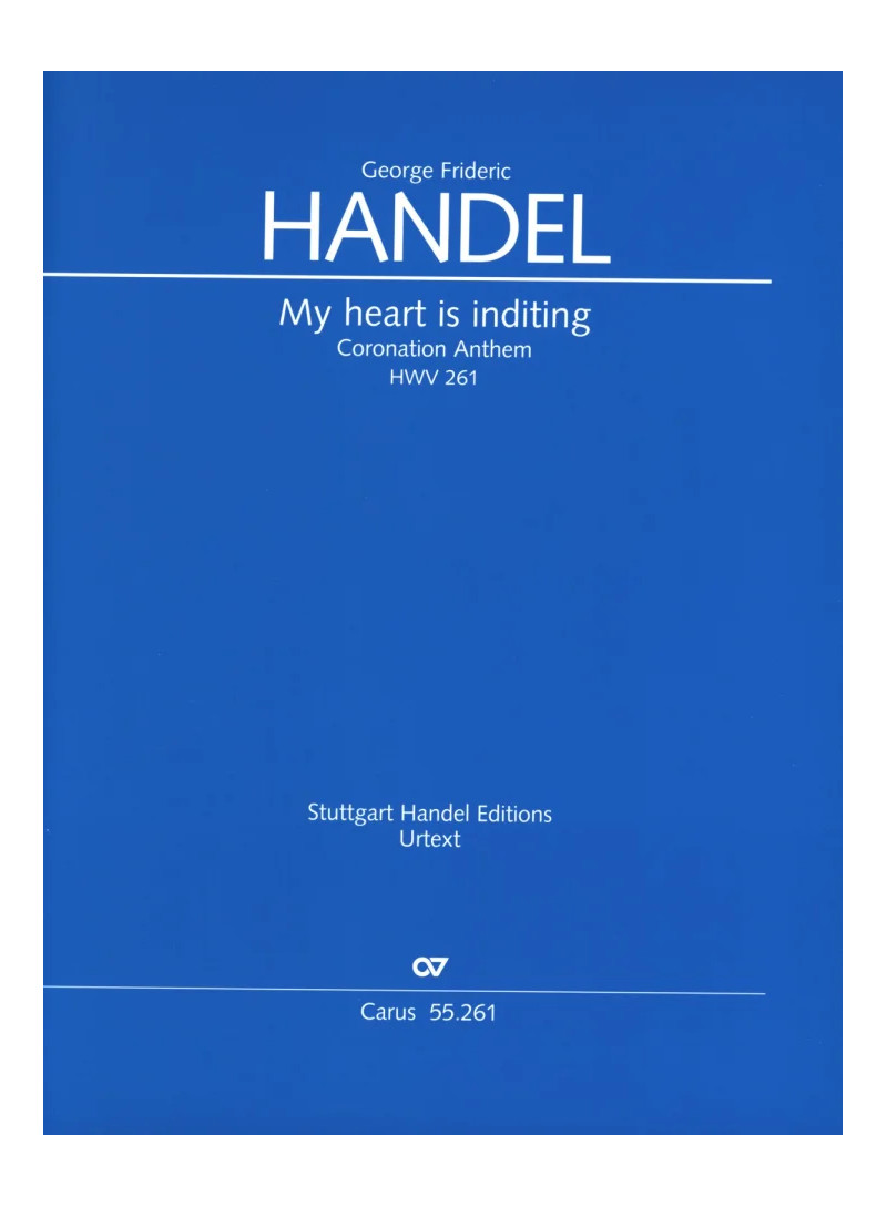 My heart is inditing HWV 261