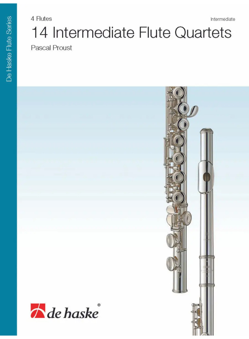 14 Intermediate Flute Quartets