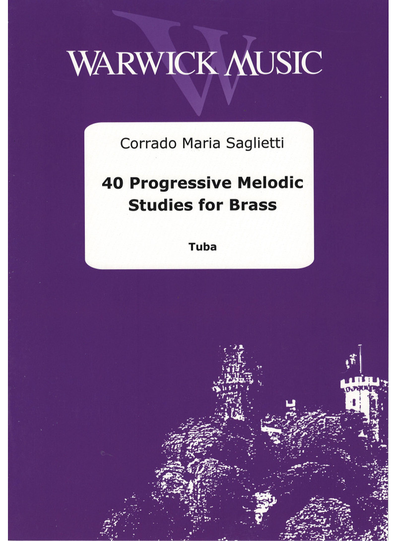 40 Progressive Melodic Studies for Brass