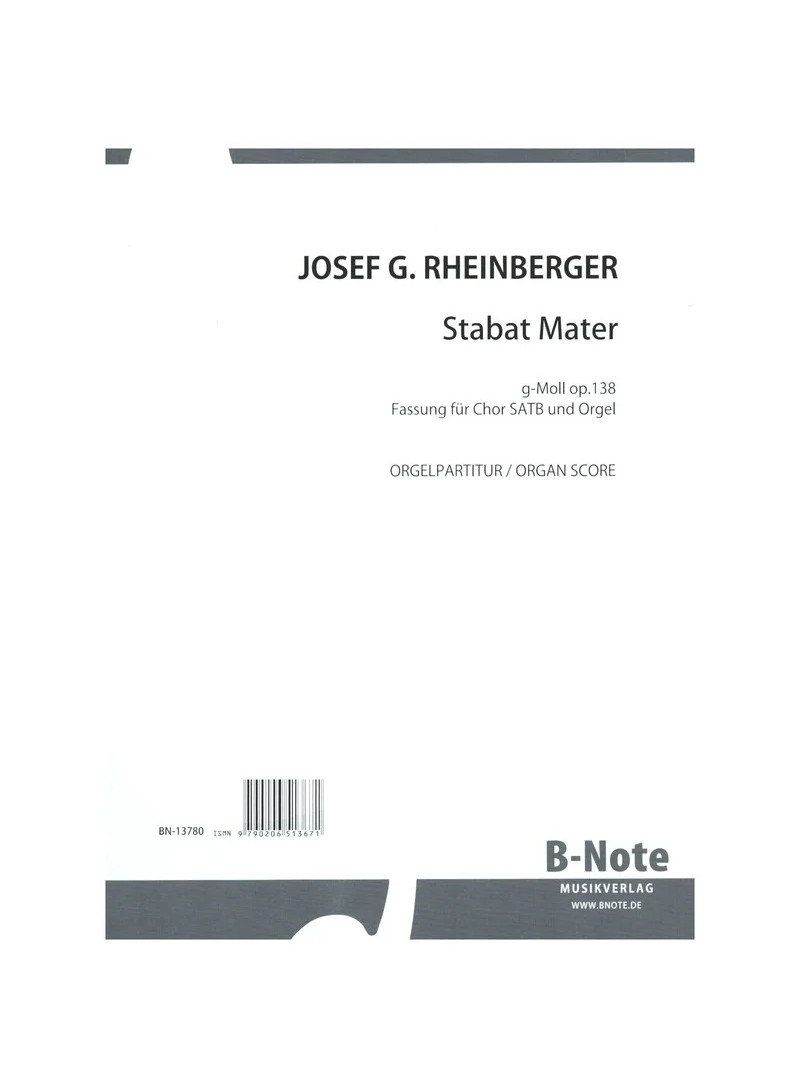 Stabat Mater g-Moll op.138