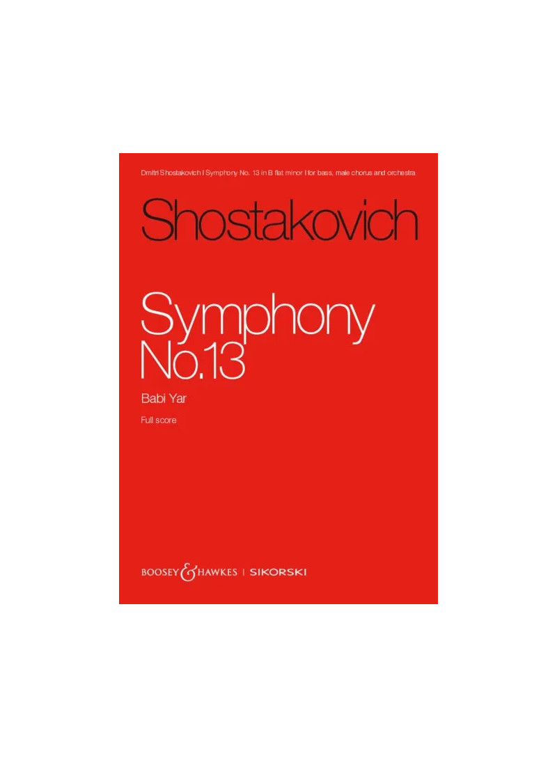 Symphony No. 13 op. 113