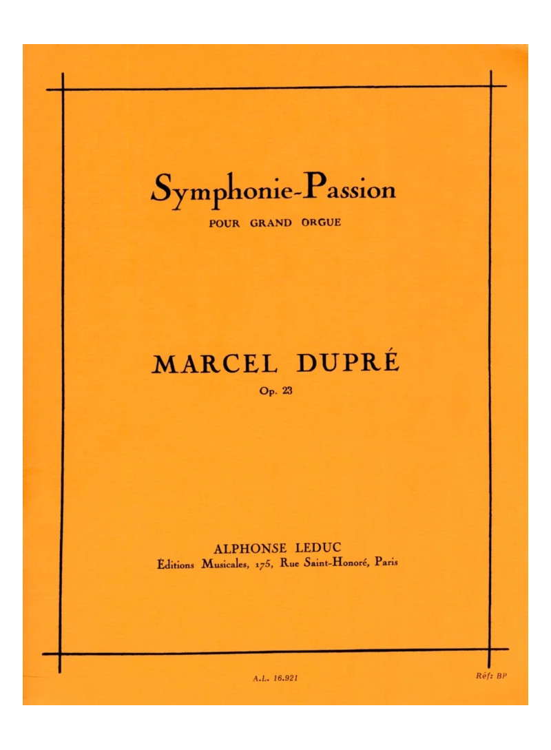 Symphonie-Passion Op. 23
