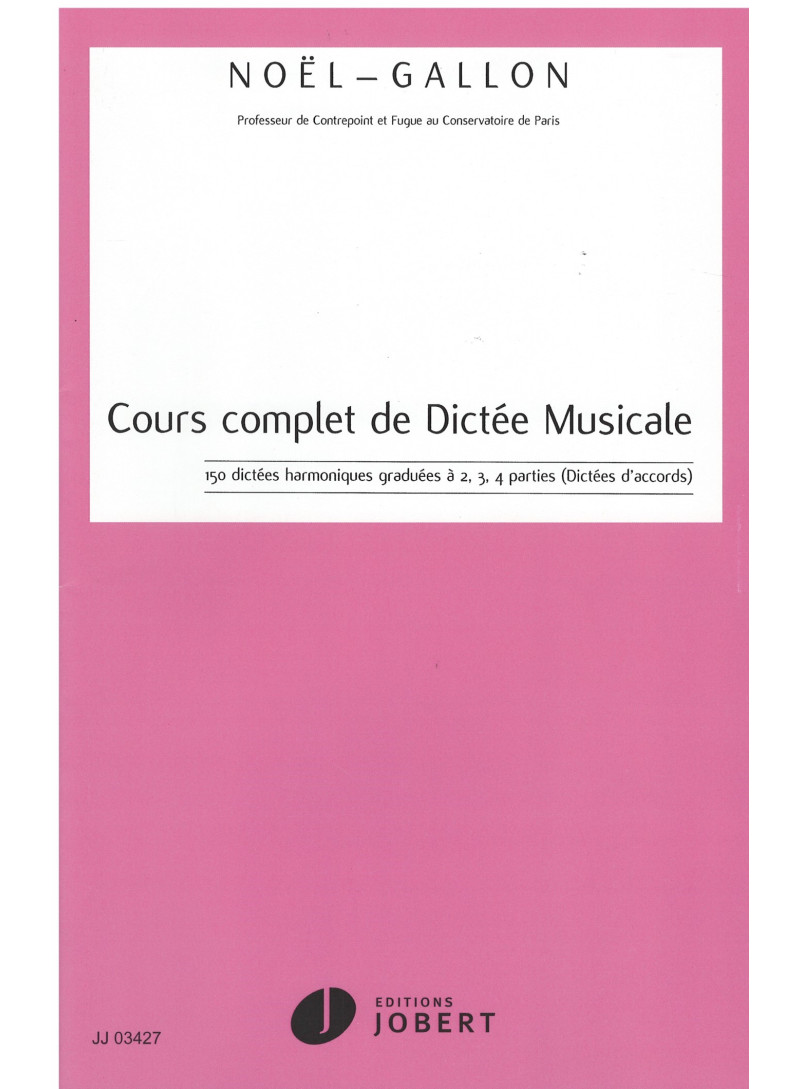 Cours complet de Dictée Musicale
