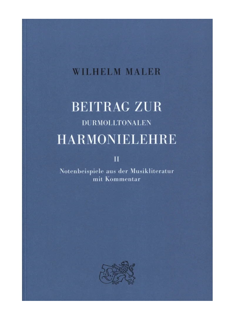 Beitrag zur durmolltonalen Harmonielehre