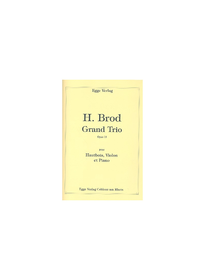 Grand Trio op.15