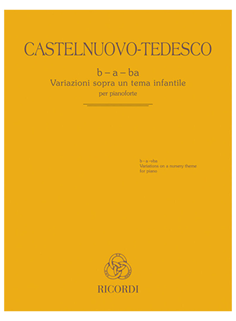 b-b-ba var sopra tema infantile