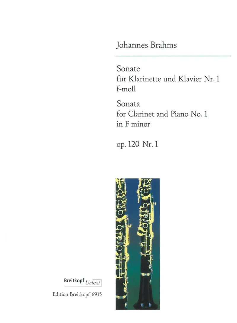 Sonata No. 1 in F minor Op. 120/1 Urtext