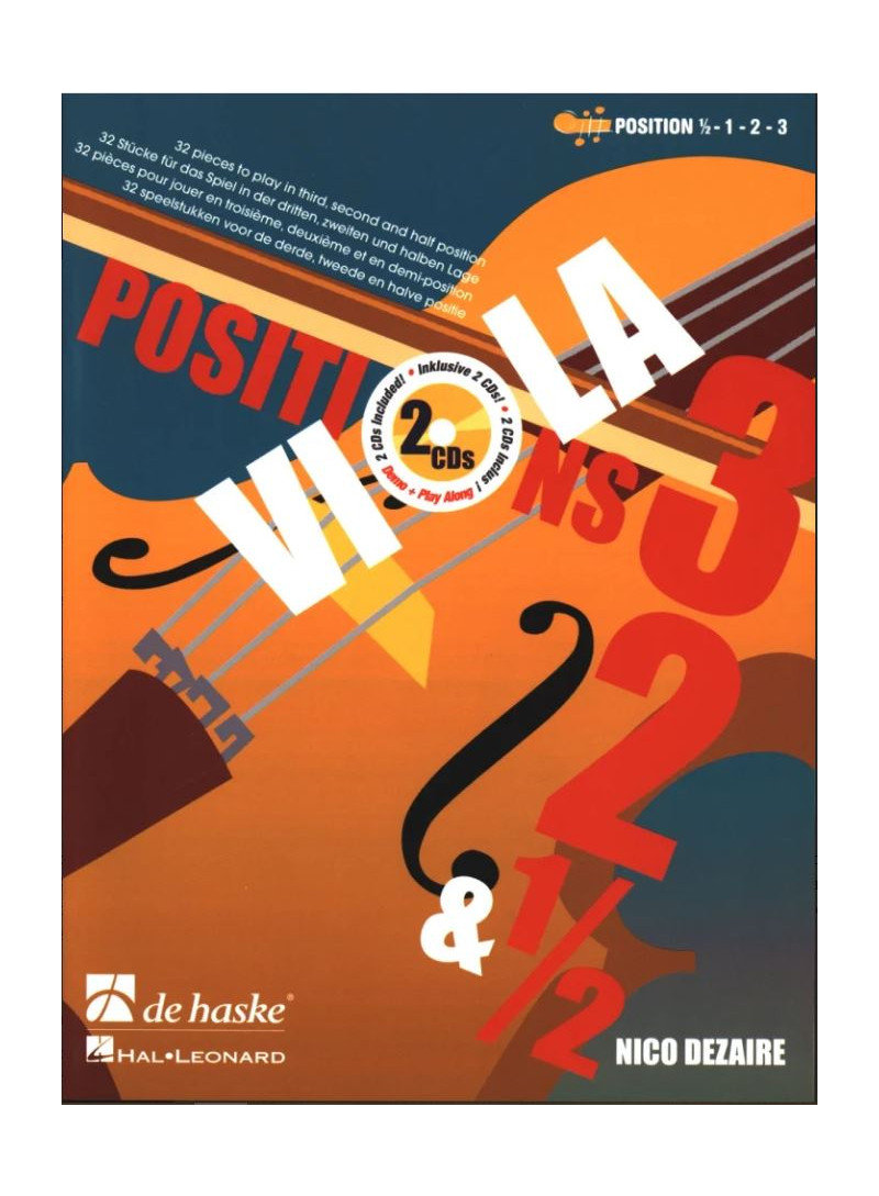 Viola Positions 3, 2 & 1/2