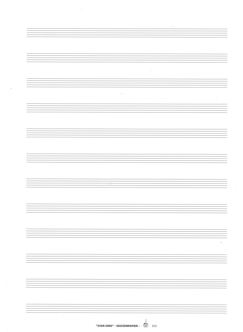 Music man paper 12 st