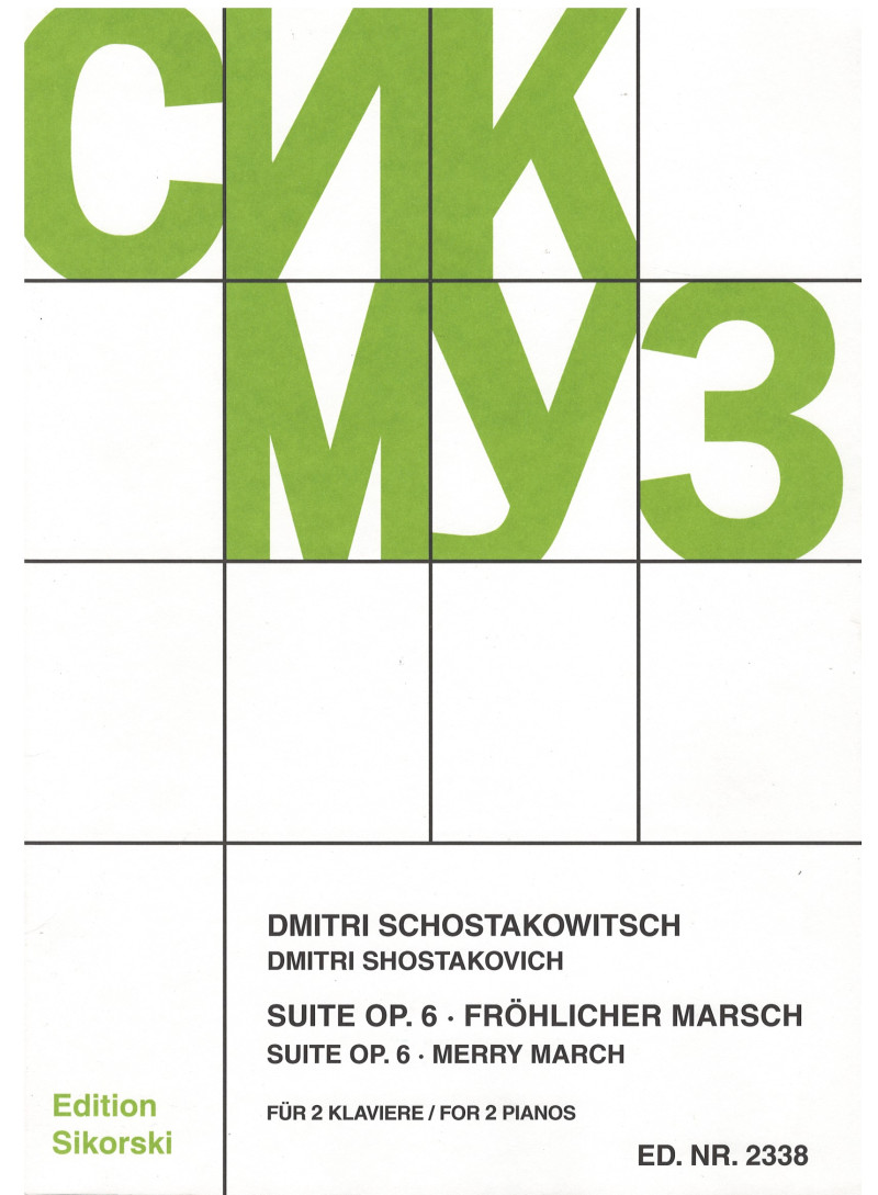 Suite op.6 und Fröhlicher Marsch