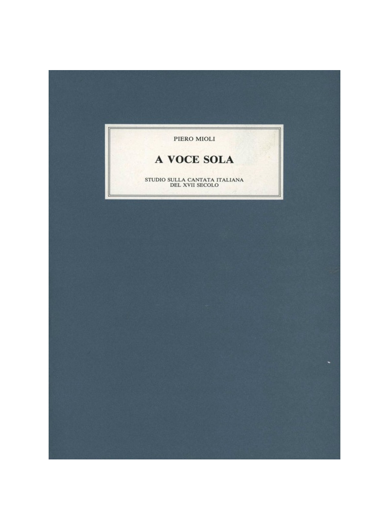 A voce sola - Vol. 1