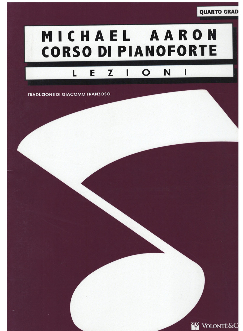 Corso di Pianoforte - Quarto grado