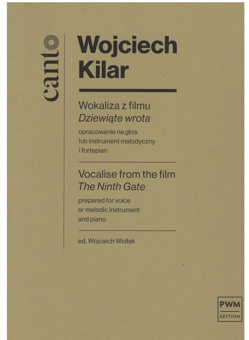 VOCALIZZI DA FILM - CANTO E PIANO