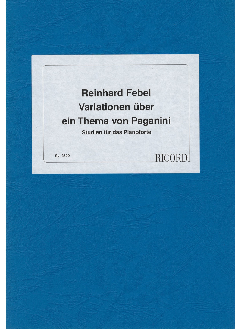 Variationen uber ein thema von Paganini