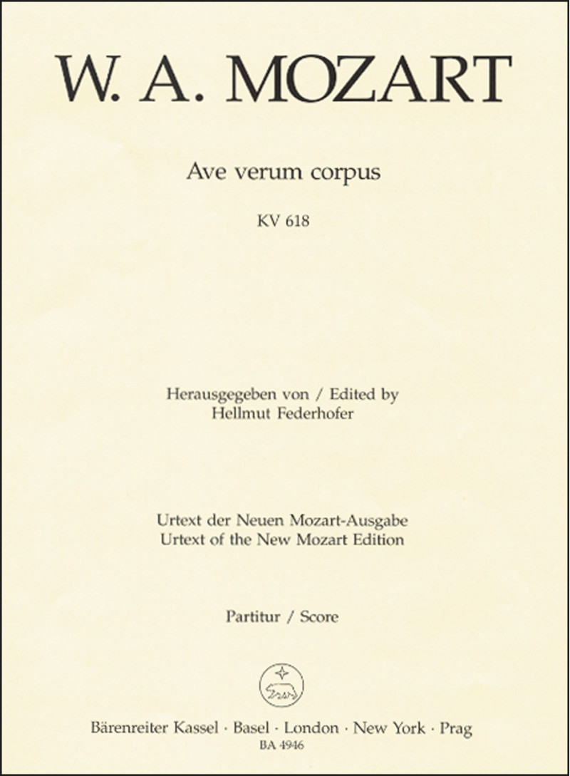 Ave Verum Corpus  KV 618