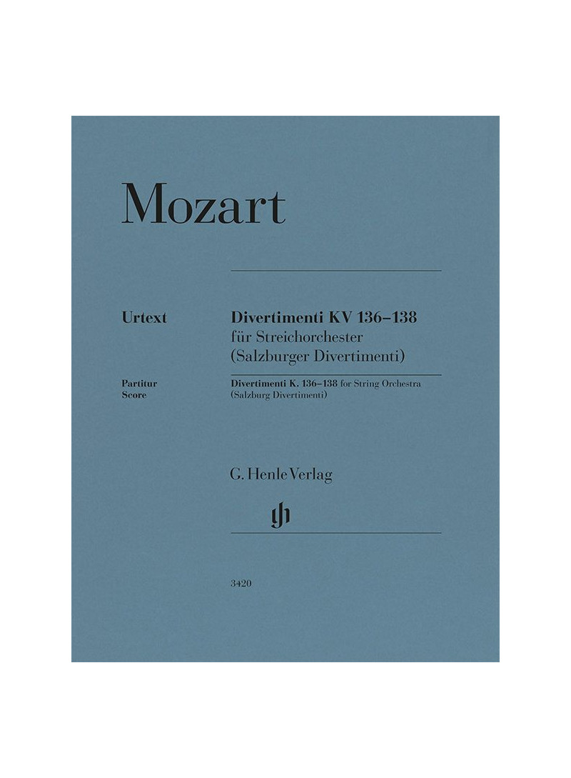 Divertimenti K. 136–138 (Salzburg)