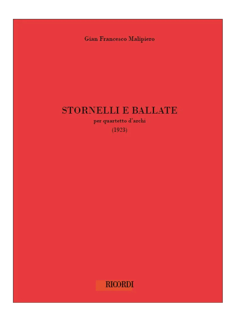 Stornelli e ballate