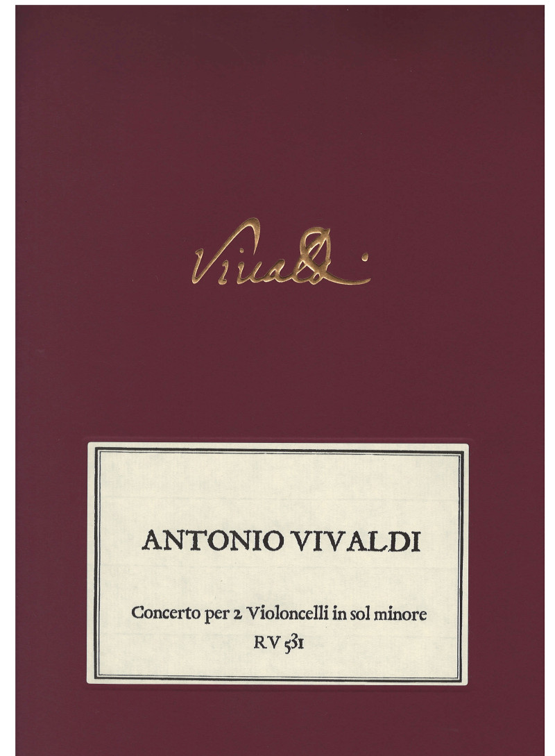 Concerto per 2 violoncelli in sol minore