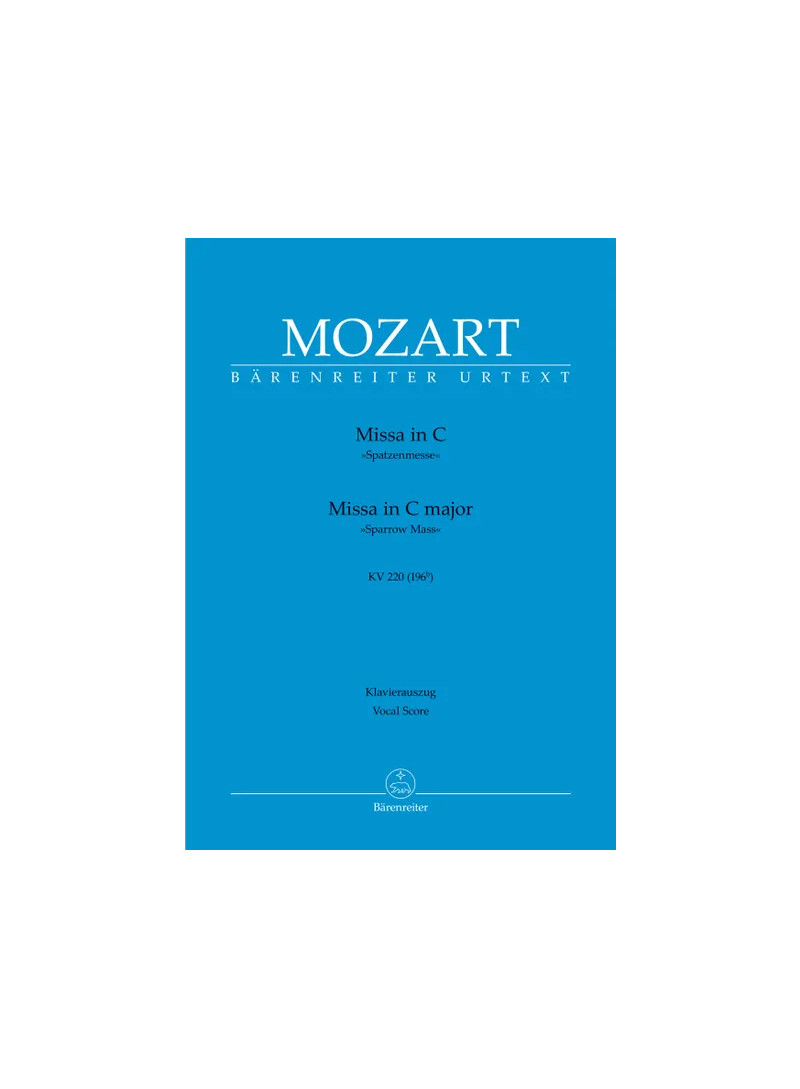 Missa in C K. 220 (196b) Sparrow Mass