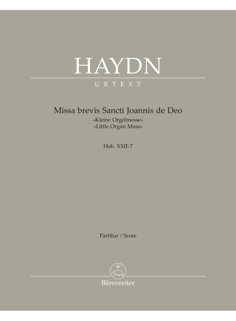 Missa brevis Sancti Joannis de Deo