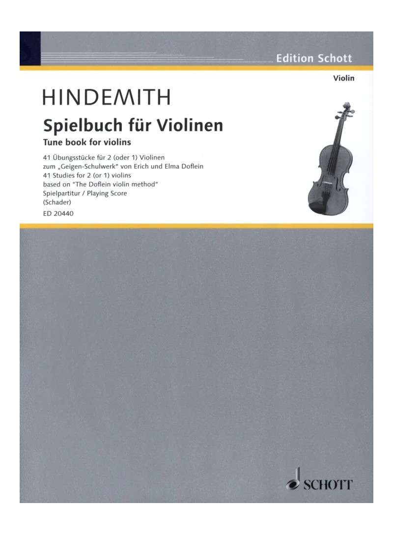 Tune book for violins