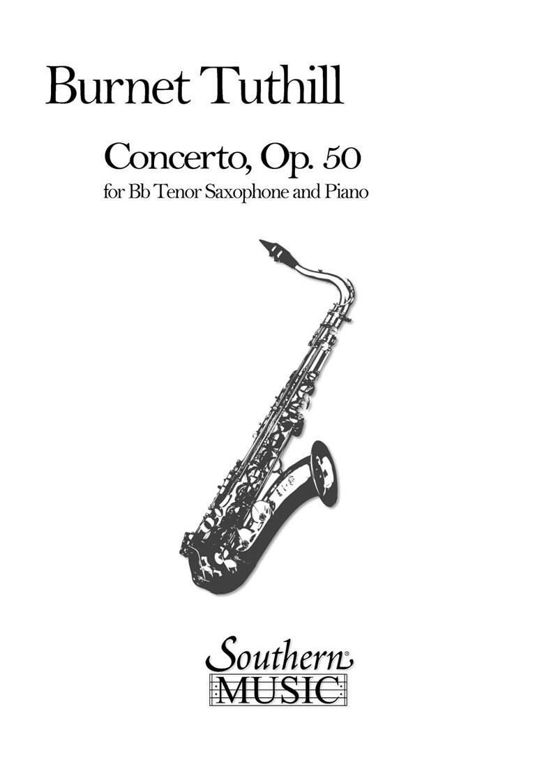 Concerto op. 50 - per sax e piano