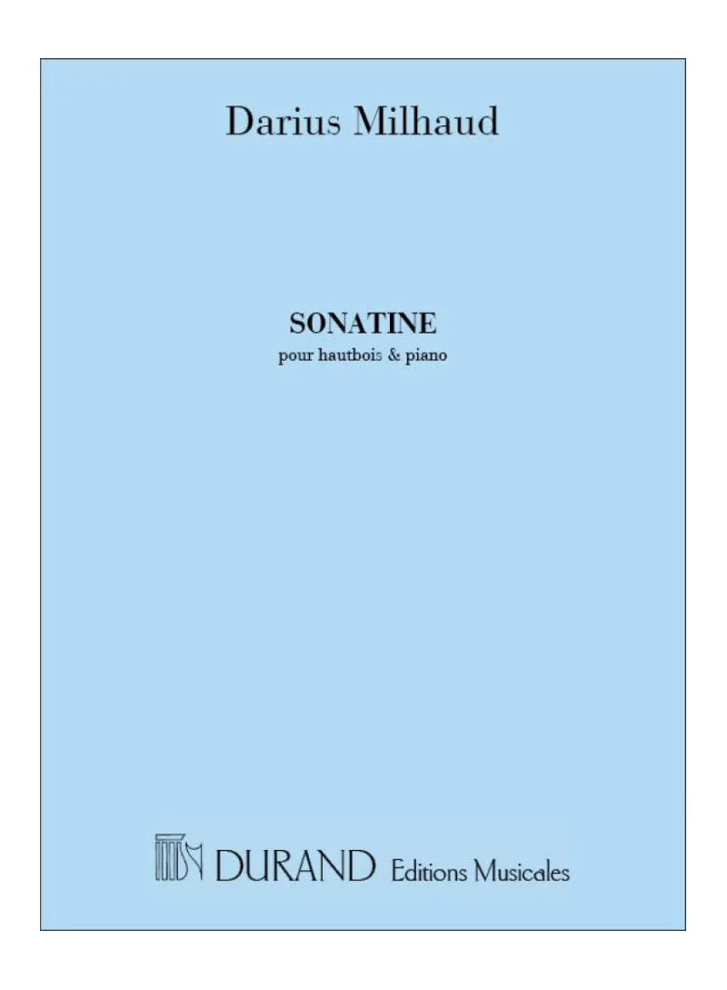 Sonatina per oboe e pianoforte Op. 337