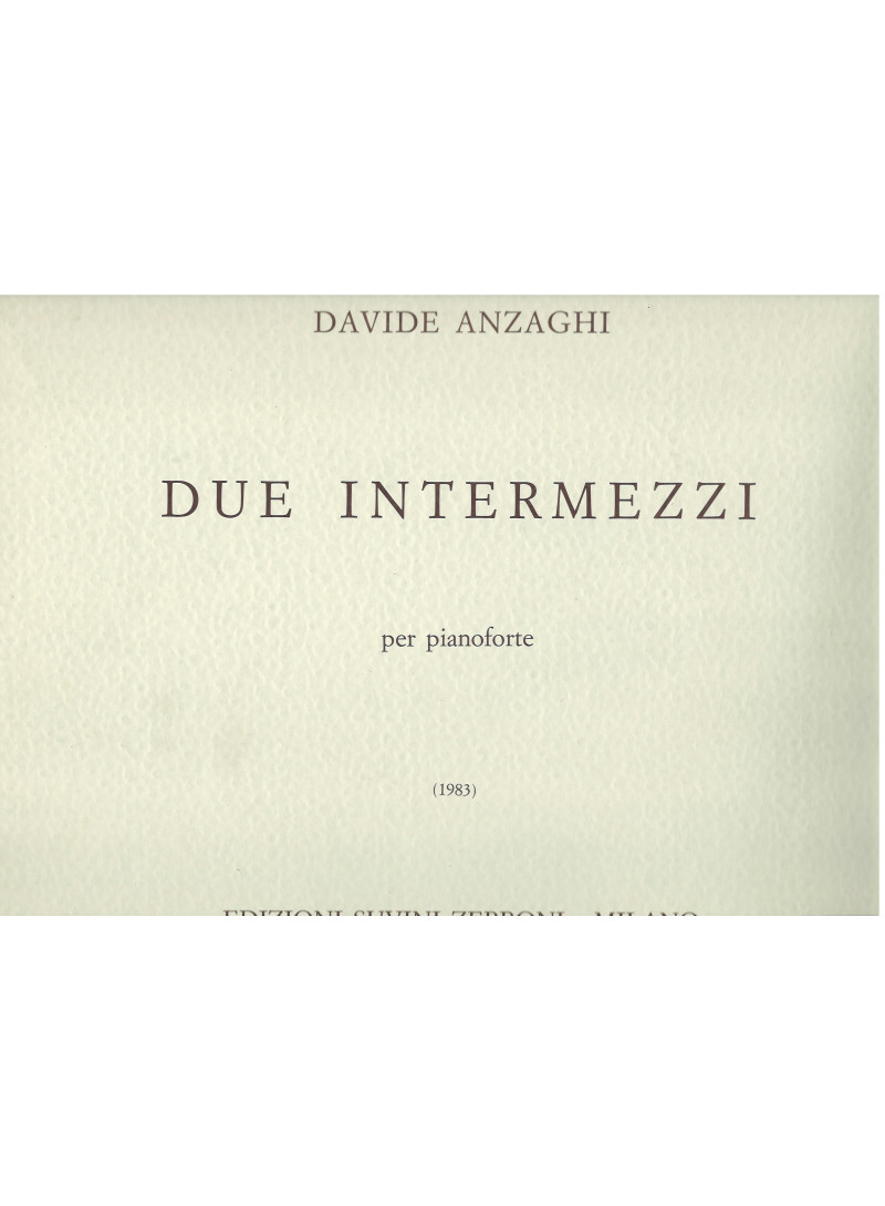 Due Intermezzi (1983)