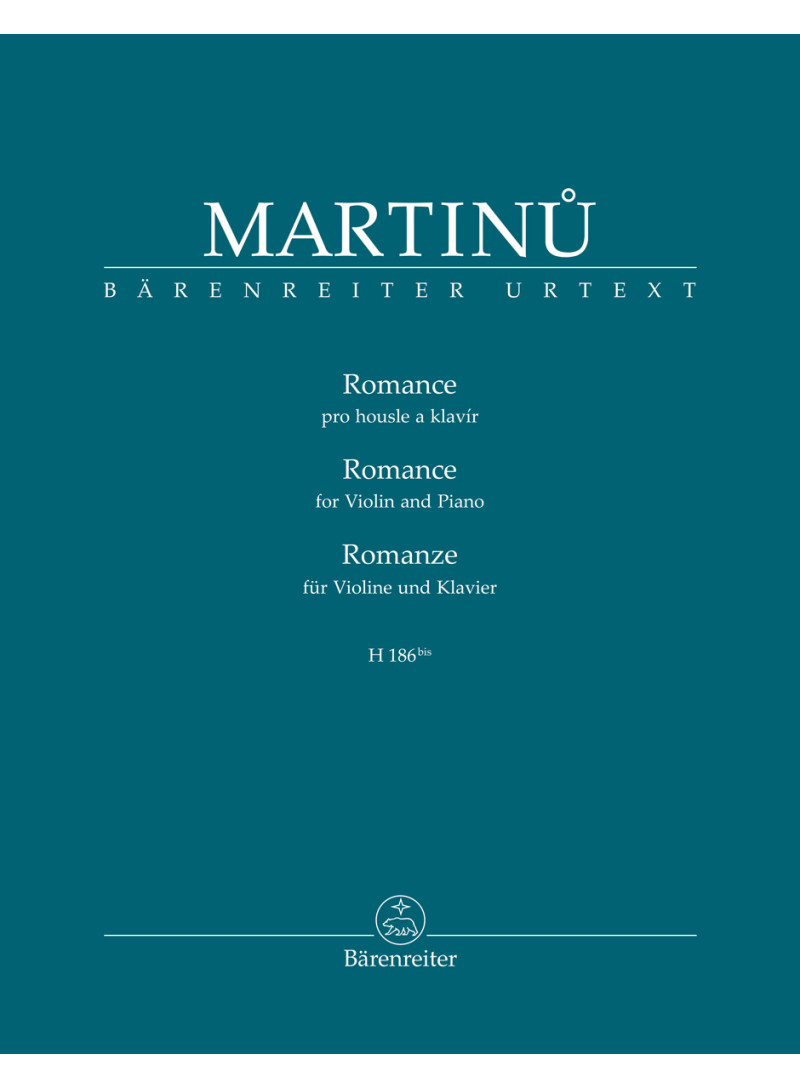 Romance for Violin and Piano H 186bis