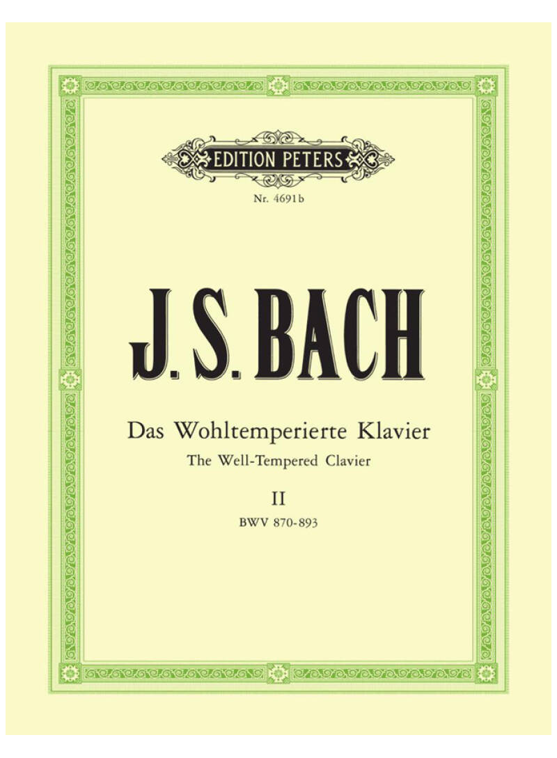 Das Wohltemperierte Klavier - Teil 2